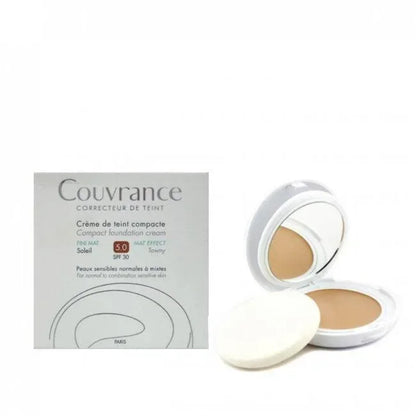 Avène - Couvrance Compact Foundation Cream SPF30 – Matte Finish - GOLDFARMACI
