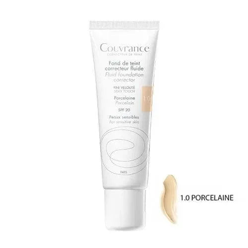 Avène - Couvrance Natural Fluid Concealer Foundation SPF20 - GOLDFARMACI