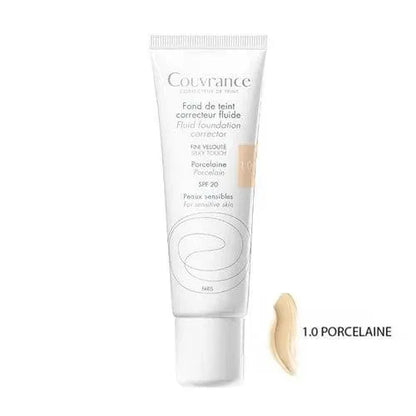 Avène - Couvrance Natural Fluid Concealer Foundation SPF20 - GOLDFARMACI
