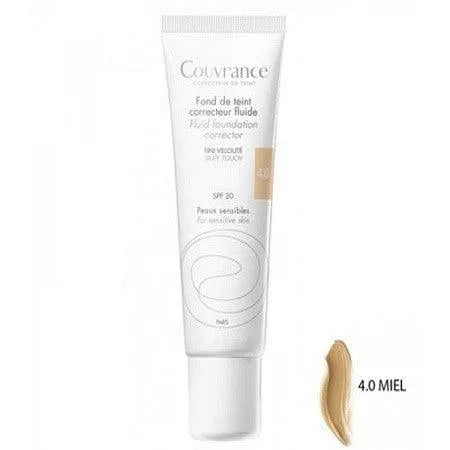 Avène - Couvrance Natural Fluid Concealer Foundation SPF20 - GOLDFARMACI