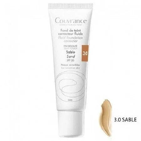 Avène - Couvrance Natural Fluid Concealer Foundation SPF20 - GOLDFARMACI