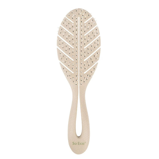 So-Eco - Biodegradable Detangling Leaf Brush - GOLDFARMACI