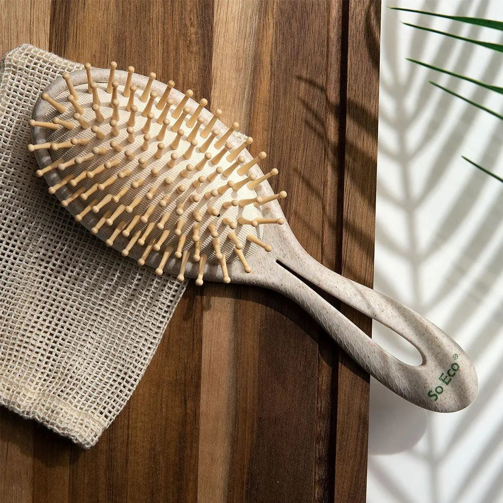 So-Eco - Biodegradable Gentle Detangling Brush - GOLDFARMACI