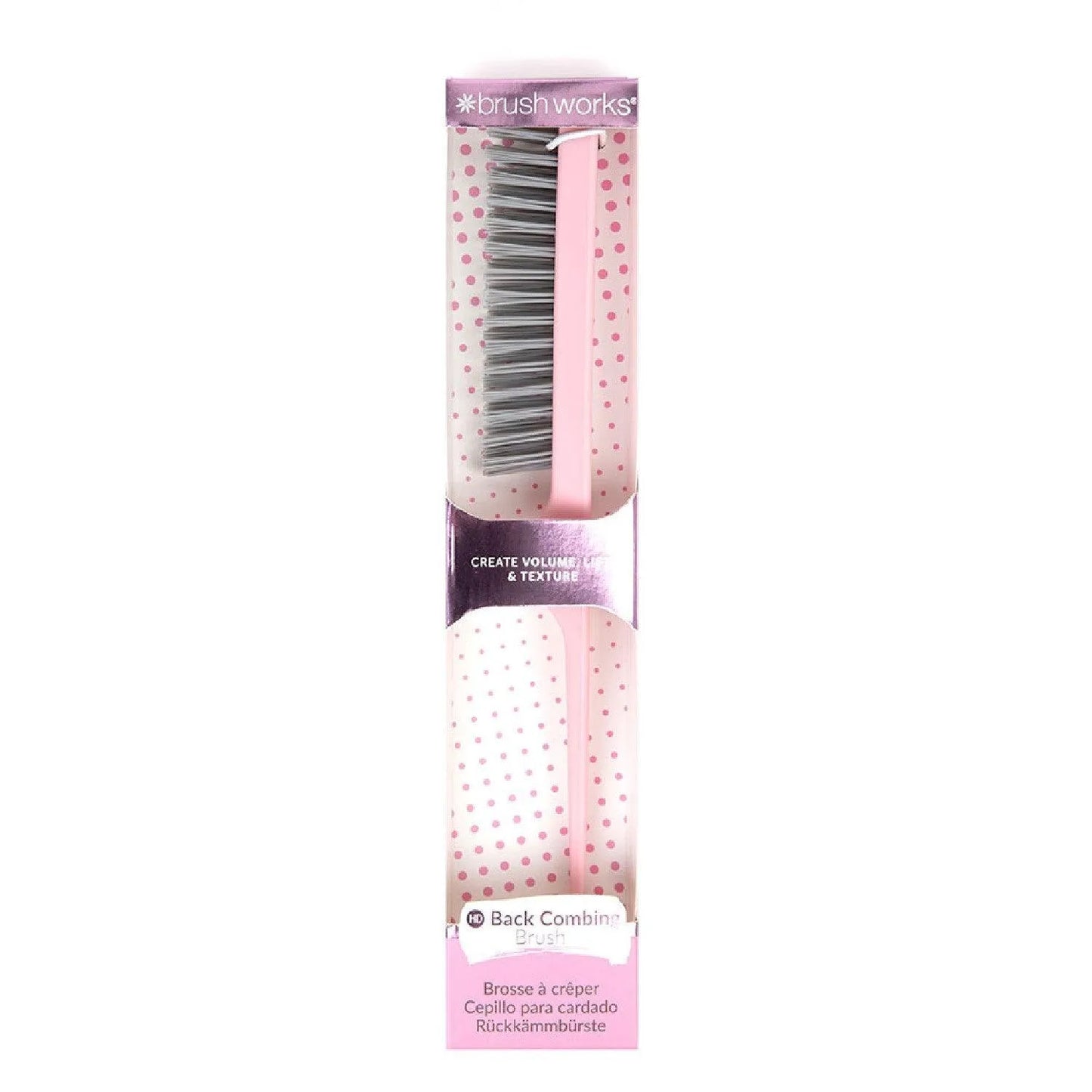 Brushworks - Back Combing Brush - GOLDFARMACI