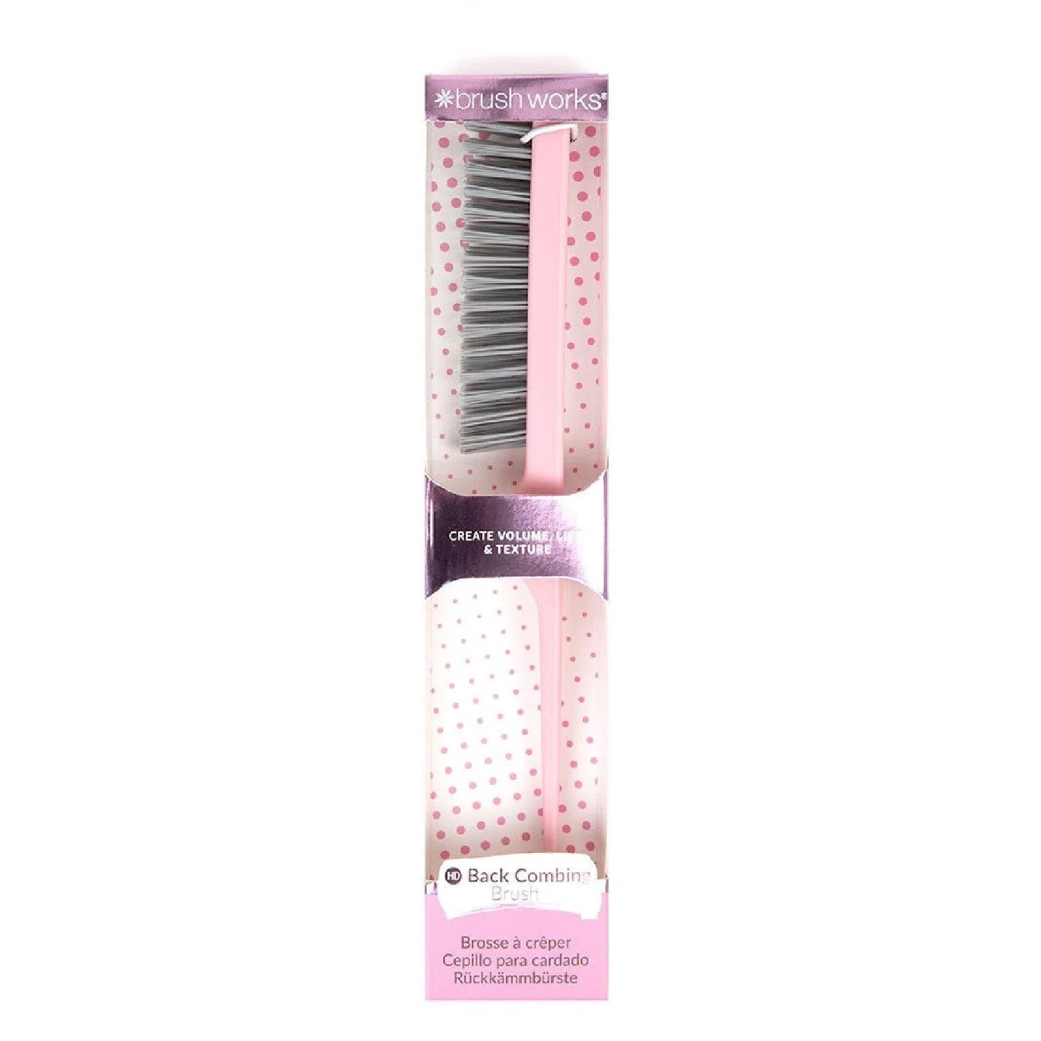 Brushworks - Back Combing Brush - GOLDFARMACI