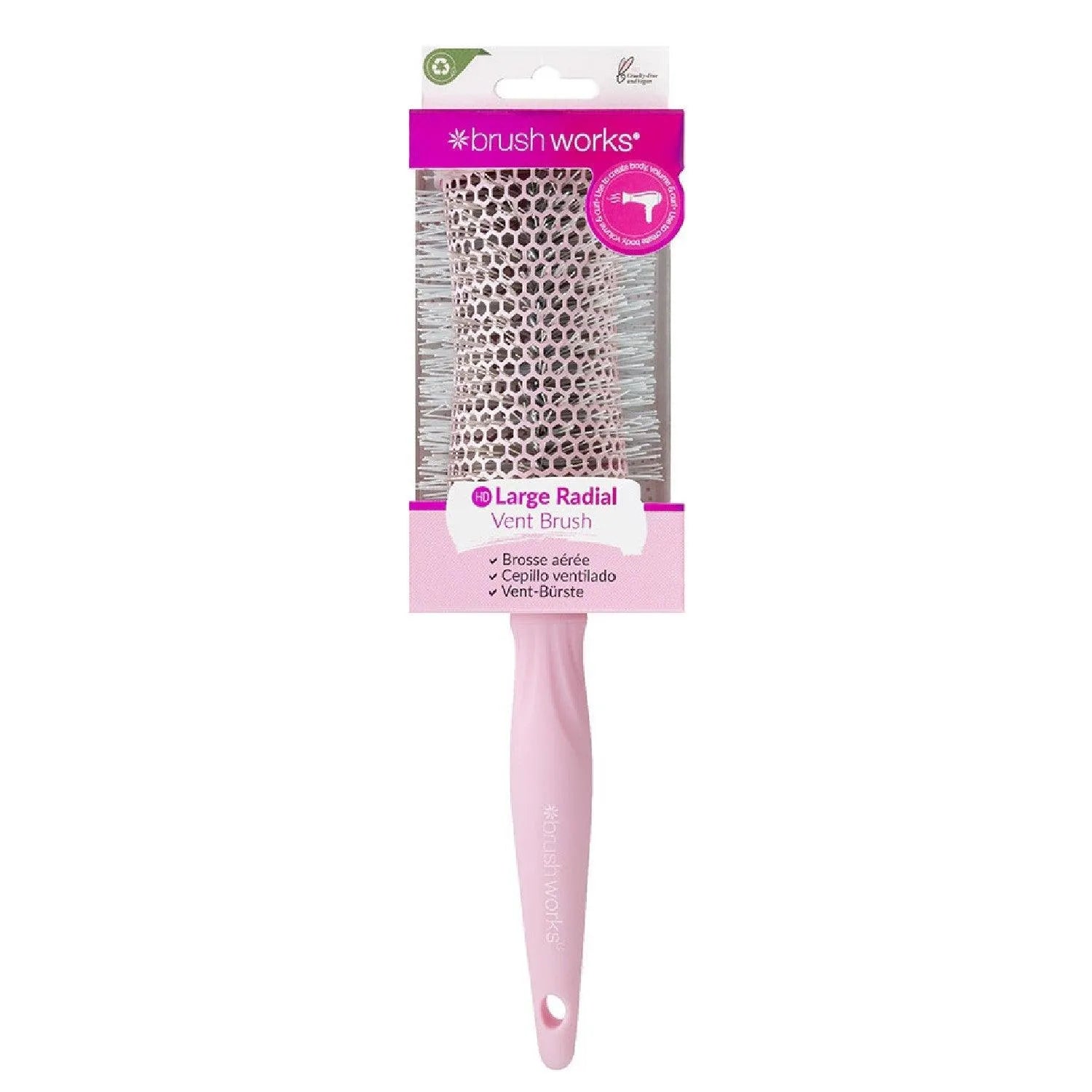 Brushworks - Ceramic Round Brush ( Large ) - GOLDFARMACI