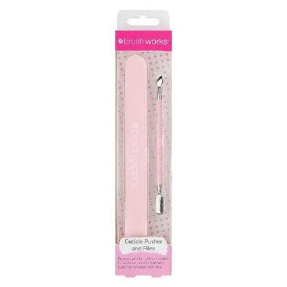 Brushworks - Cuticle Pusher and Files - GOLDFARMACI