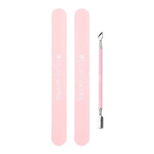 Brushworks - Cuticle Pusher and Files - GOLDFARMACI