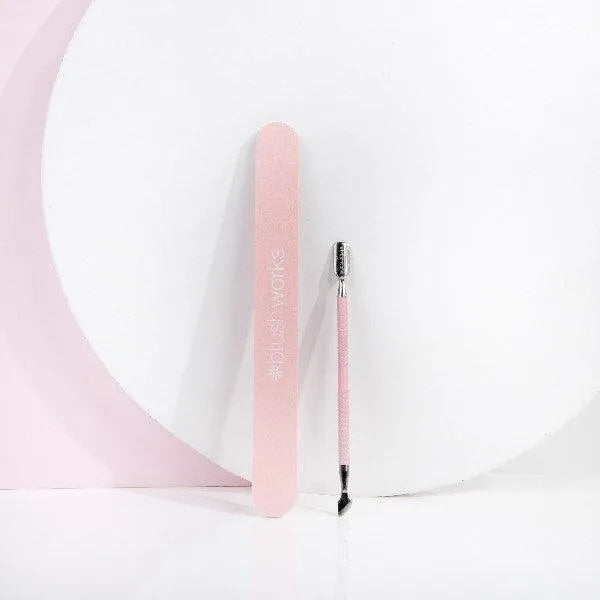 Brushworks - Cuticle Pusher and Files - GOLDFARMACI