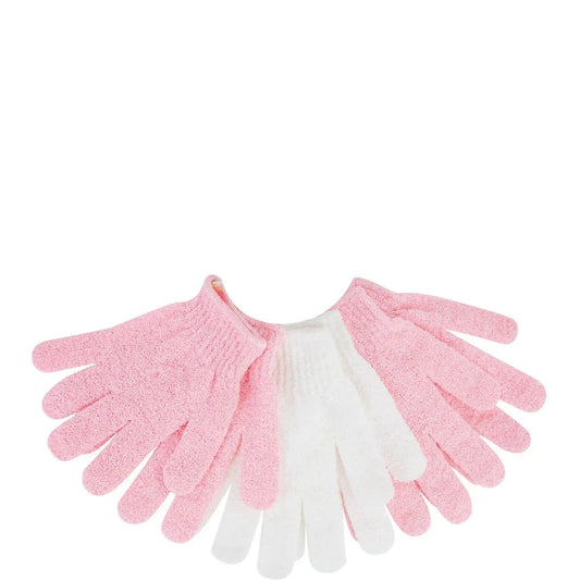 Brushworks - Exfoliating Gloves - Pack of 3 - GOLDFARMACI