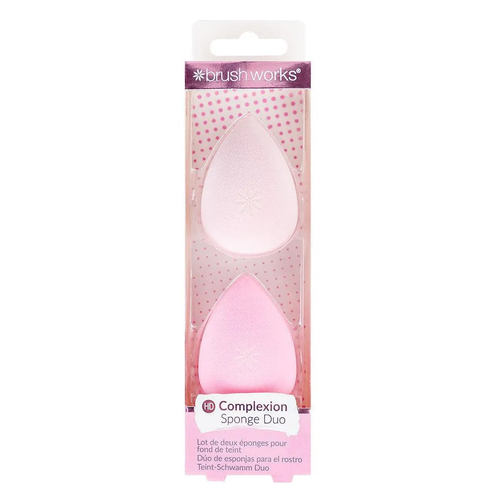 Brushworks - HD Complexion Sponge Duo 2 Pack - GOLDFARMACI