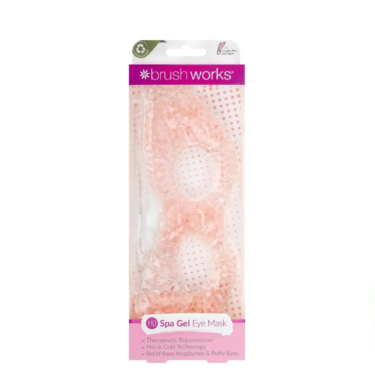 Brushworks - HD Heating & Cooling Eye Mask - GOLDFARMACI