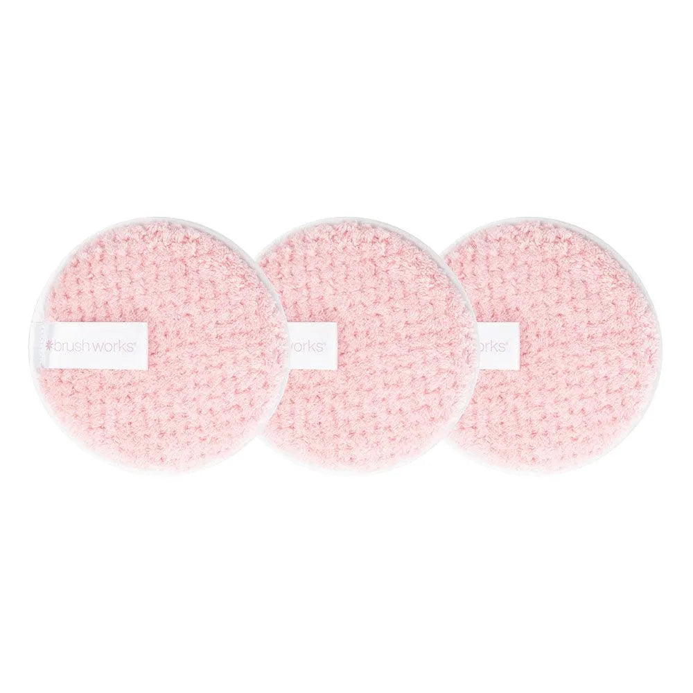 Brushworks - HD Reusable Makeup Remover Pads (Pack of 3) - GOLDFARMACI