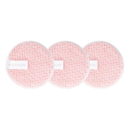 Brushworks - HD Reusable Makeup Remover Pads (Pack of 3) - GOLDFARMACI