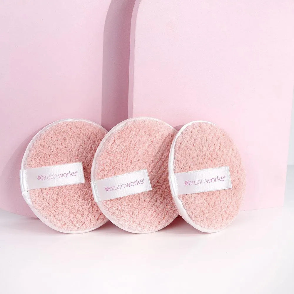 Brushworks - HD Reusable Makeup Remover Pads (Pack of 3) - GOLDFARMACI