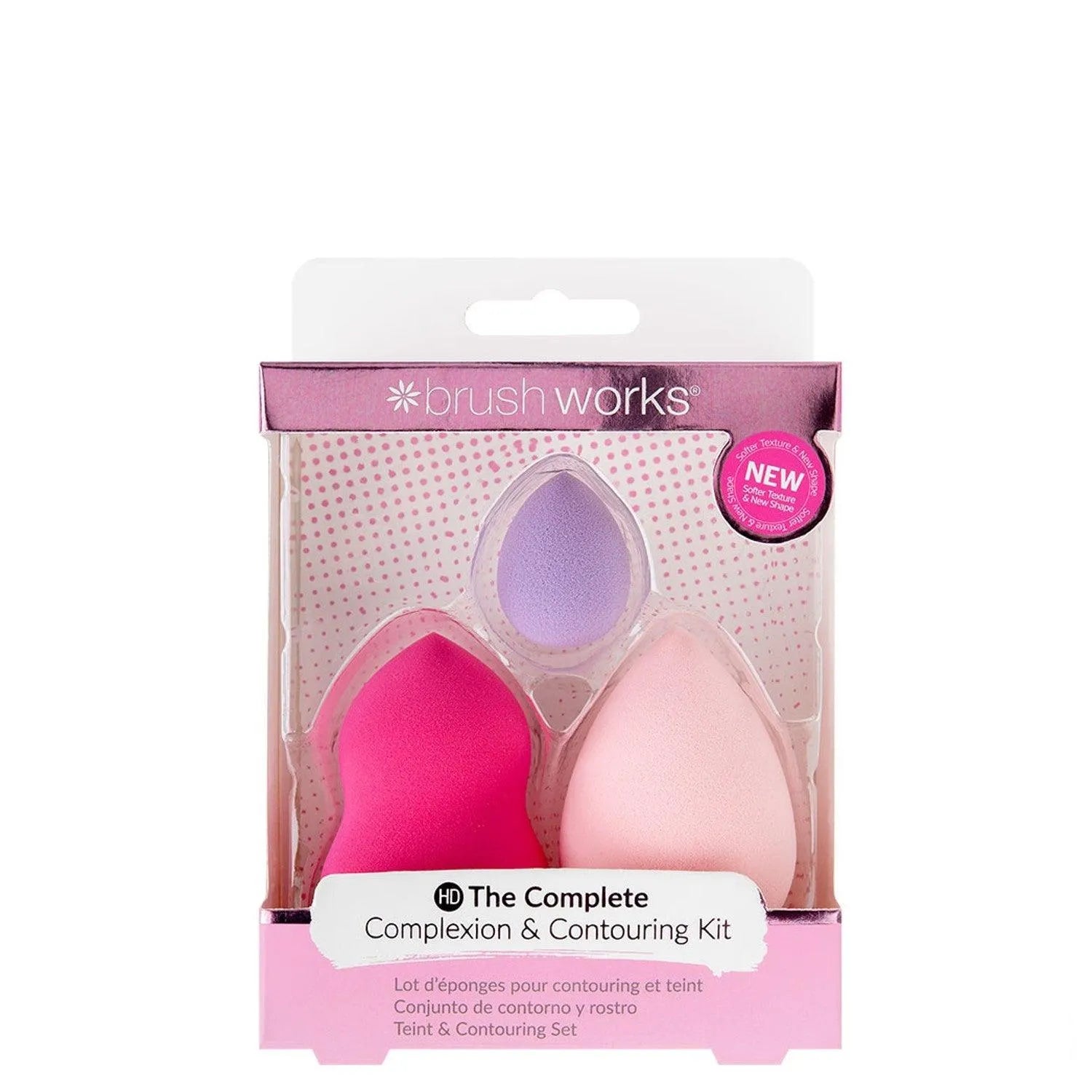 Brushworks - HD The Complete Complexion & Contouring Sponge Set - GOLDFARMACI