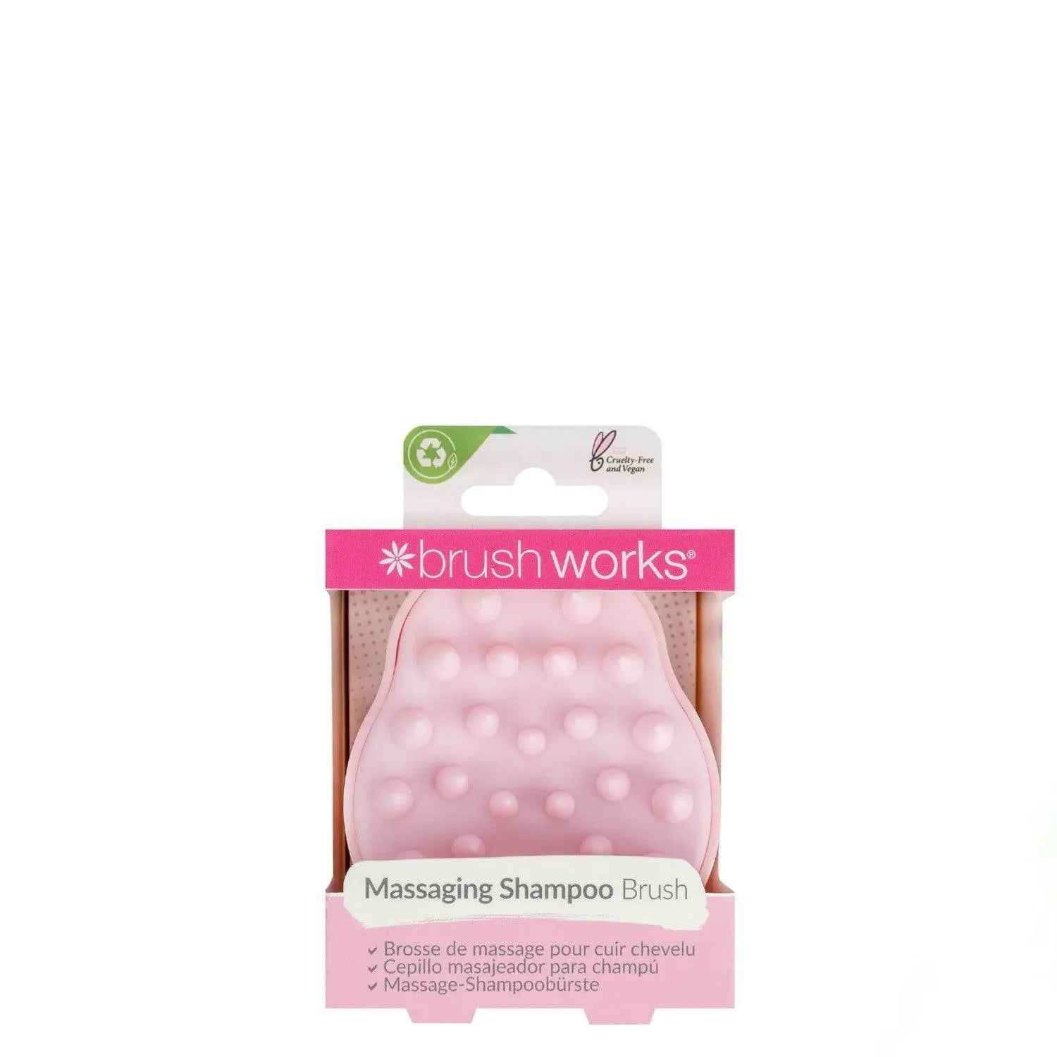 Brushworks - Massaging Shampoo Brush - GOLDFARMACI