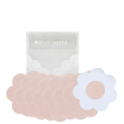 Brushworks - Petal Nipple Covers 4 Pairs - GOLDFARMACI