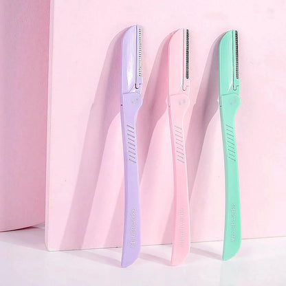 Brushworks - Precision Eyebrow Razor (Pack of 3) - GOLDFARMACI