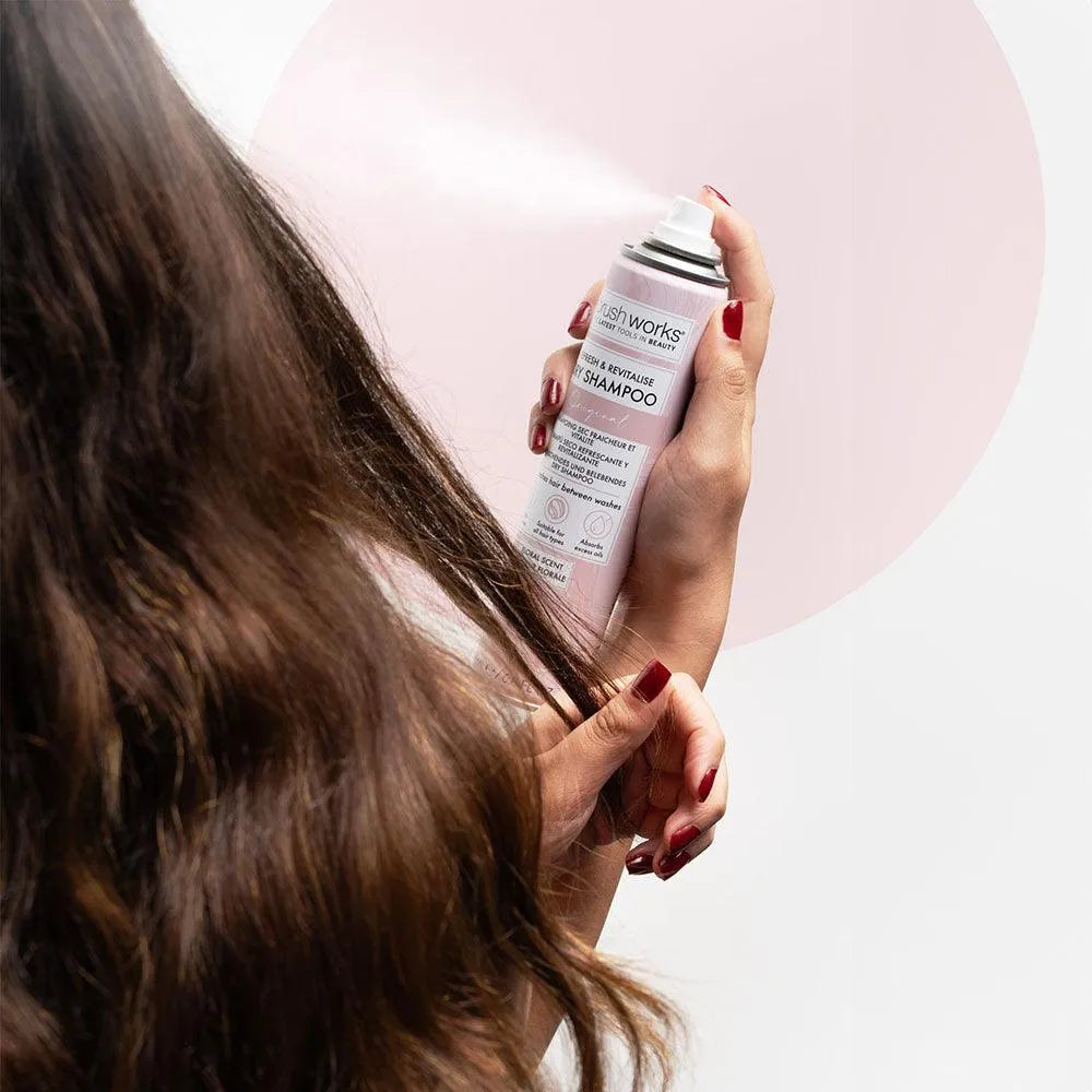 Brushworks - Refresh & Revitalise Floral Dry Shampoo 200ml - GOLDFARMACI