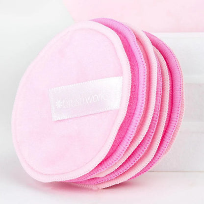 Brushworks - Reusable Microfibre Cleansing Pads (7 pads) - GOLDFARMACI