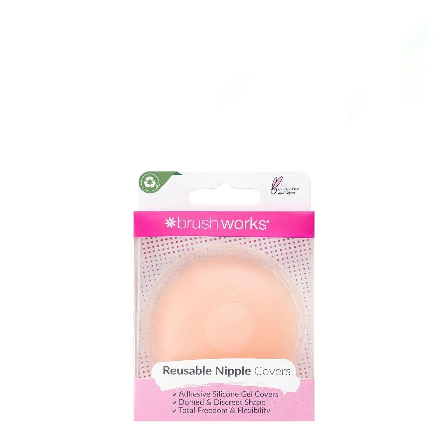 Brushworks - Reusable Silicone Nipple Covers - GOLDFARMACI