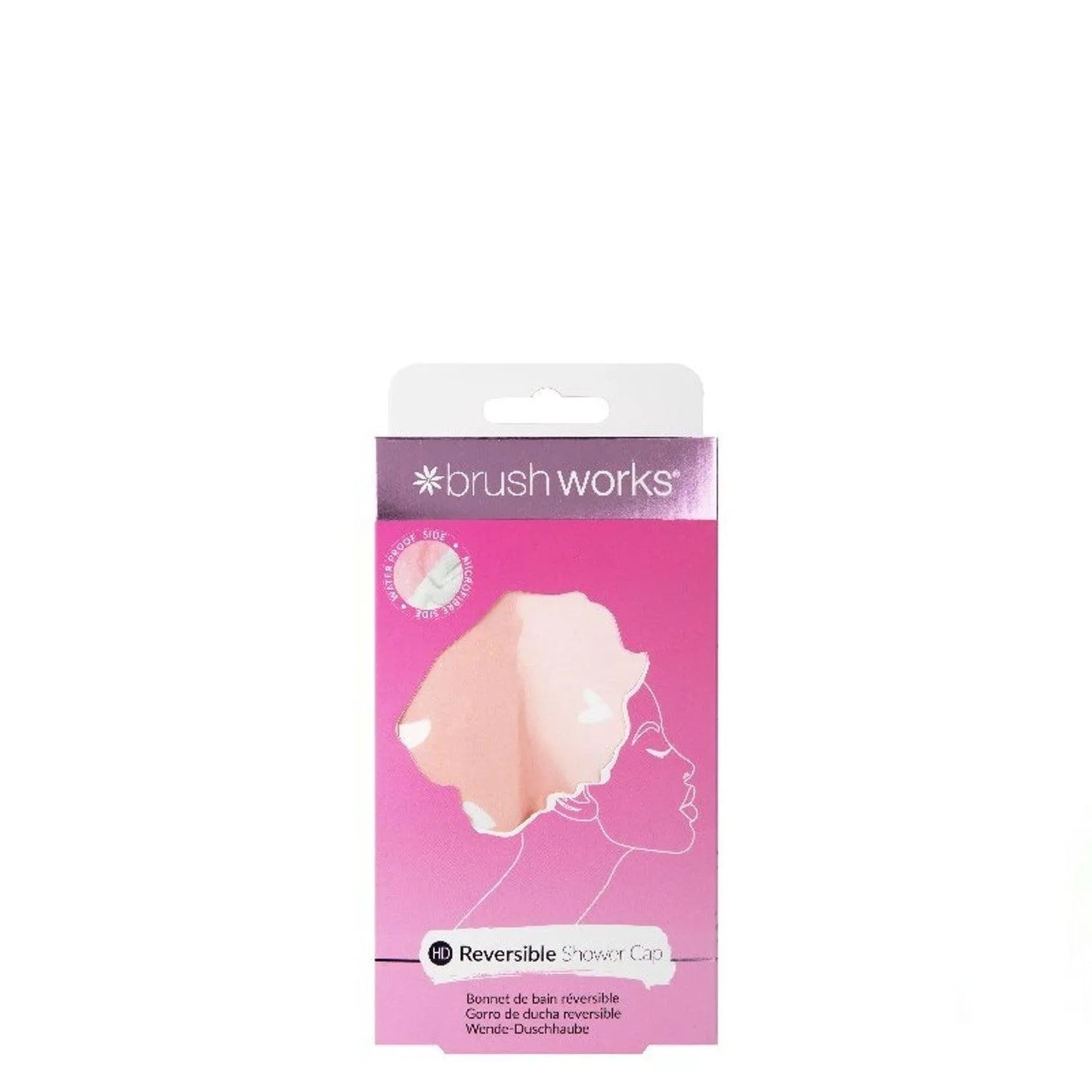 Brushworks - Reversible Shower Cap - GOLDFARMACI