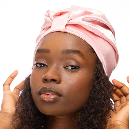 Brushworks - Satin Hair Turban - GOLDFARMACI