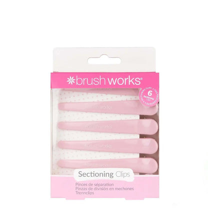 Brushworks - Sectioning Clips (Pack of 6) - GOLDFARMACI
