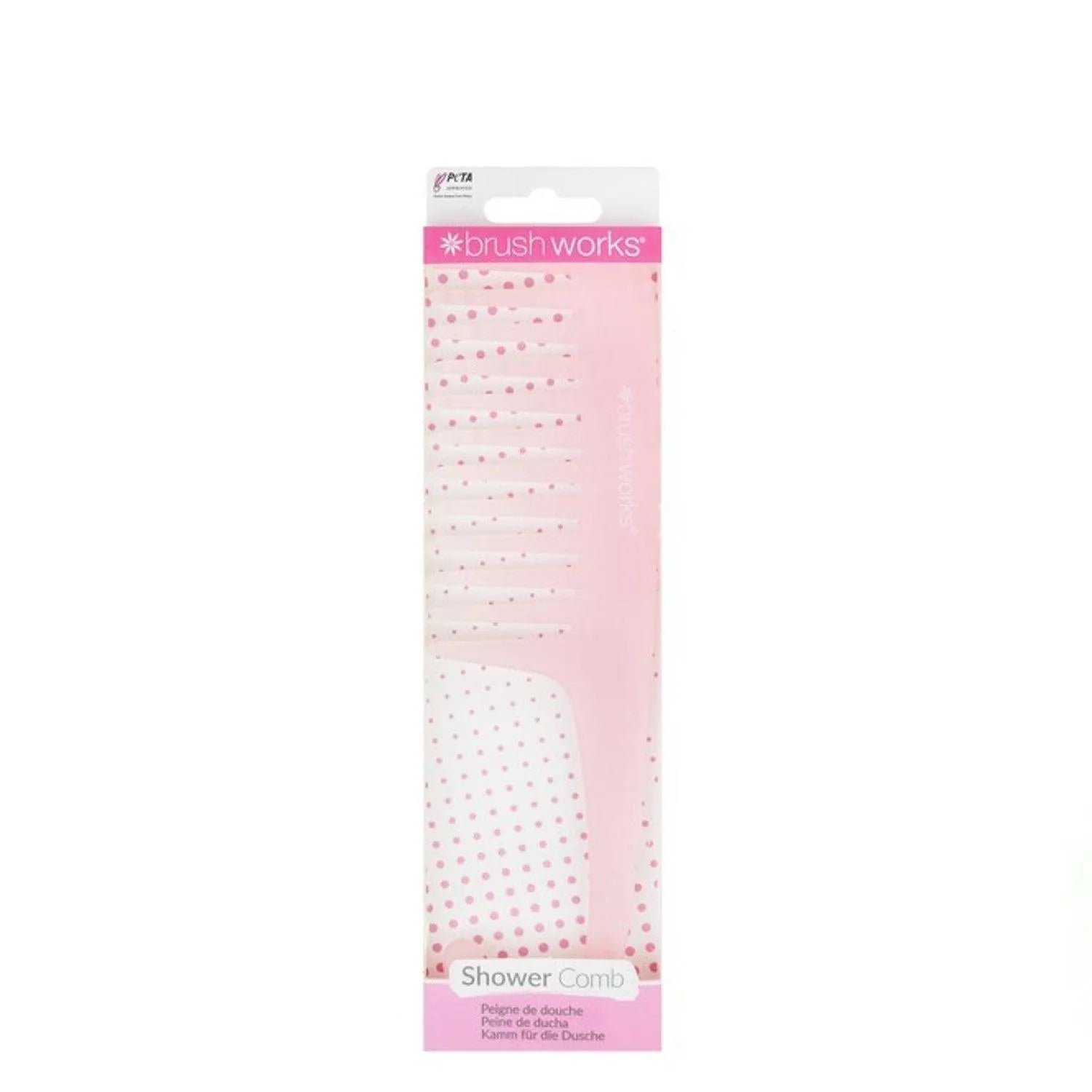 Brushworks - Shower Comb - GOLDFARMACI