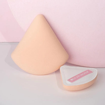 Brushworks - Triangular Pillow Puff Duo - GOLDFARMACI