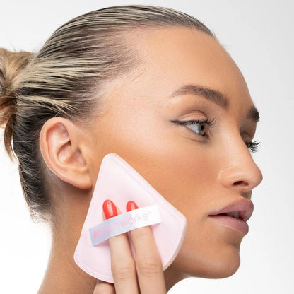 Brushworks - Triangular Pillow Puff Duo - GOLDFARMACI