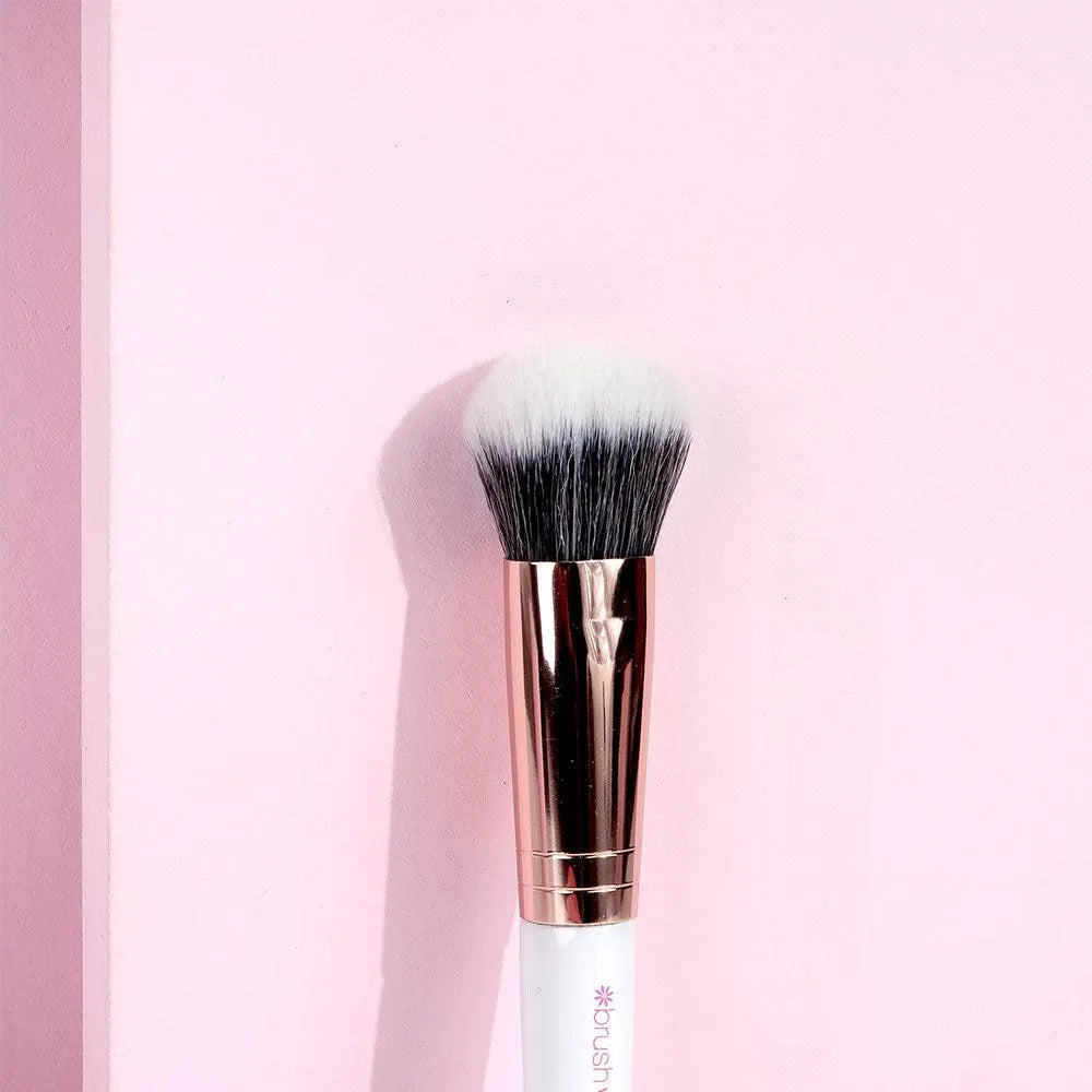 Brushworks - White & Gold Multi Tasking Brush - GOLDFARMACI