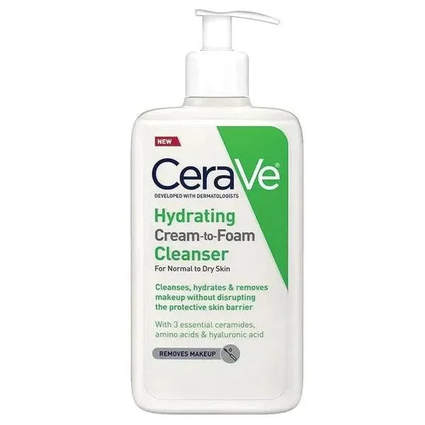 CeraVe - Cream-to-Foam Cleanser - GOLDFARMACI