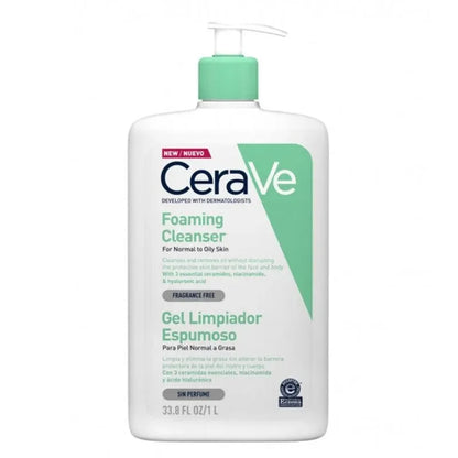 CeraVe - Foaming Cleanser - GOLDFARMACI