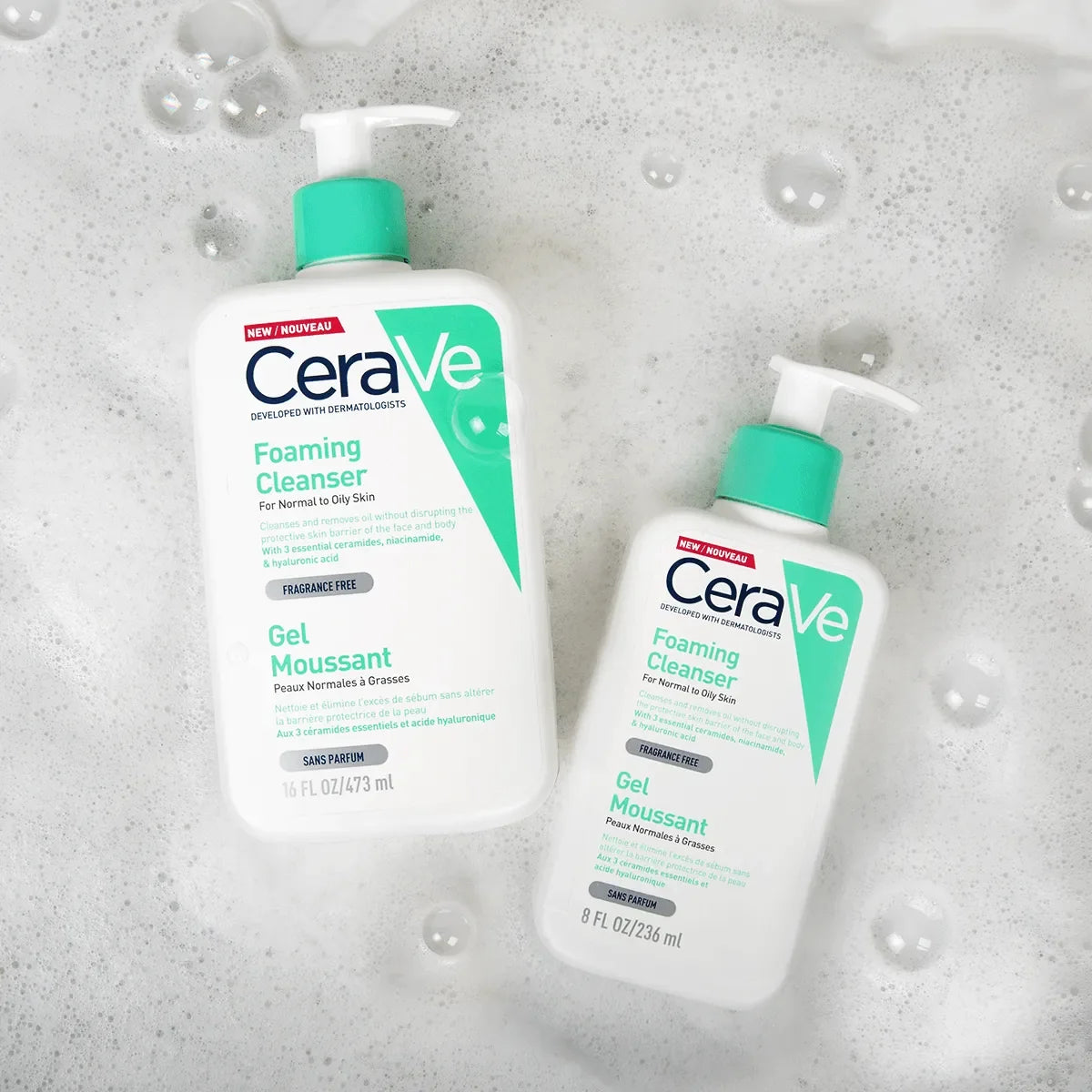 CeraVe - Foaming Cleanser - GOLDFARMACI