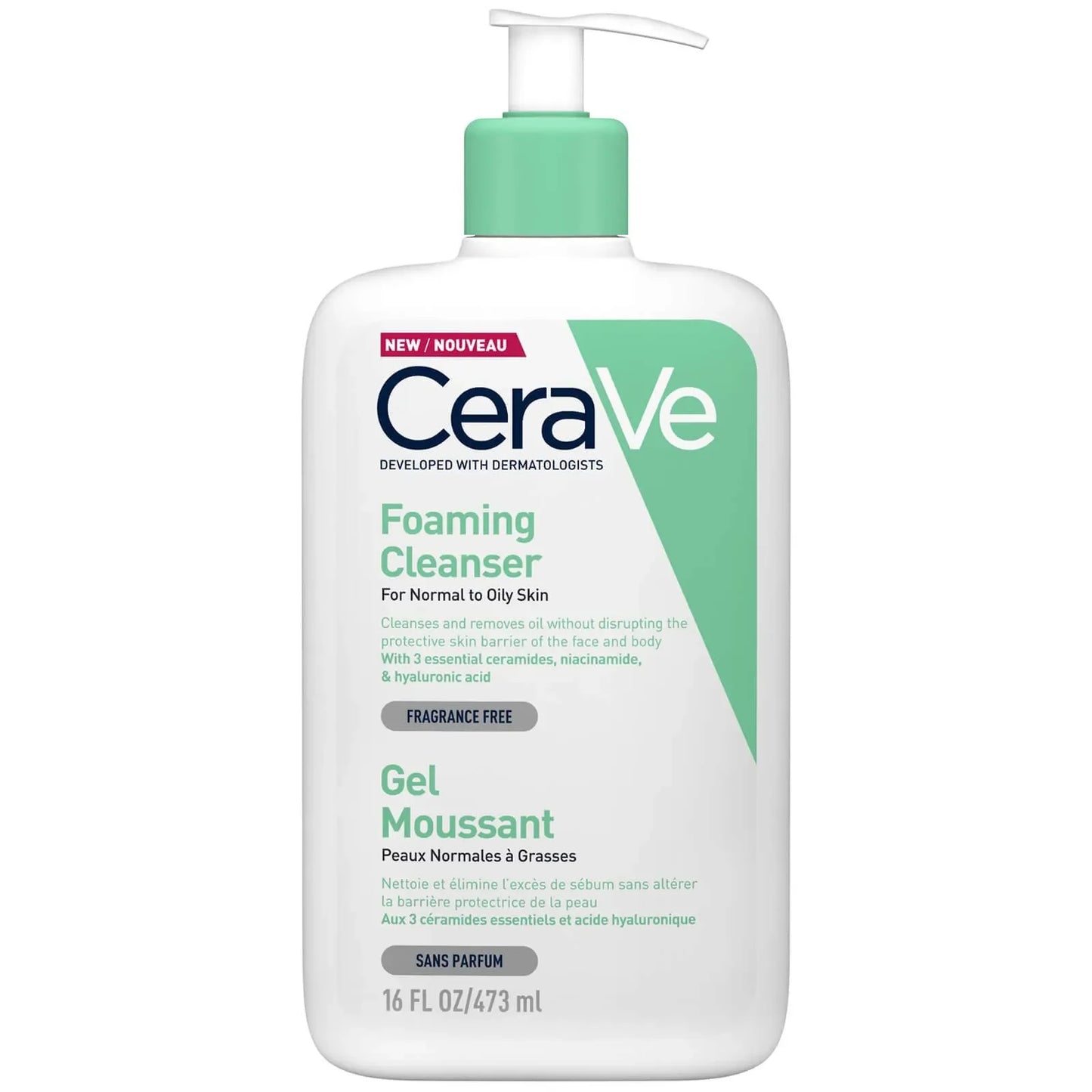 CeraVe - Foaming Cleanser - GOLDFARMACI
