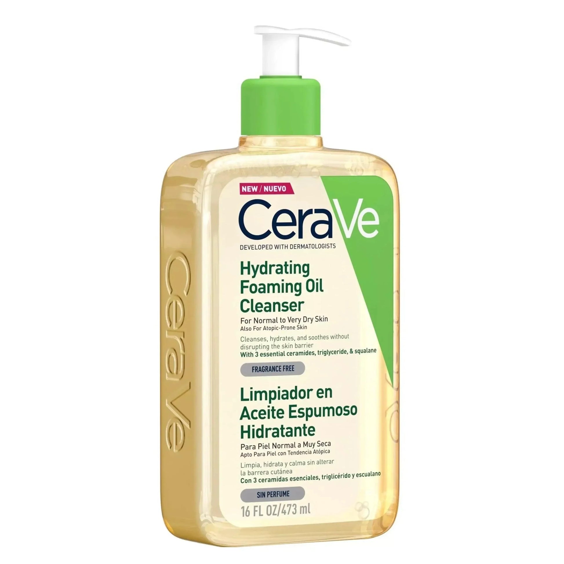 CeraVe - Hydrating Foaming Oil Cleanser - GOLDFARMACI