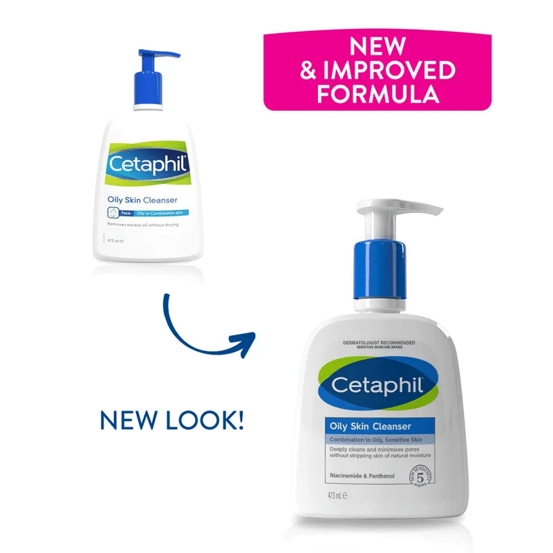 Cetaphil - Facial Cleanser, Combination to Oily Skin - GOLDFARMACI