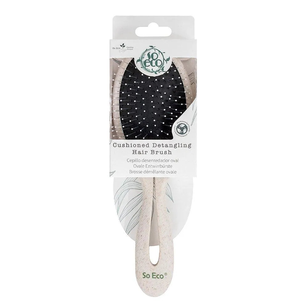 So-Eco - Cushioned Detangling Hair Brush - GOLDFARMACI