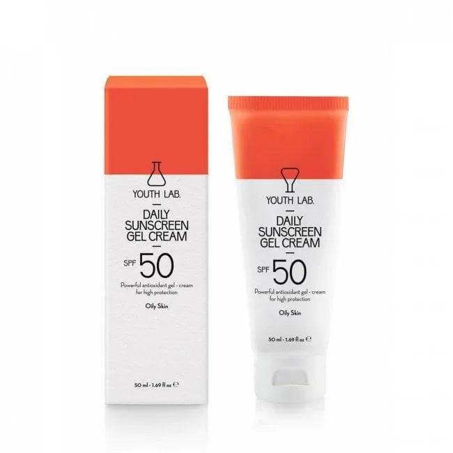 Youth Lab - Daily Sunscreen Gel Cream Spf50 Oily Skin 50ml - GOLDFARMACI