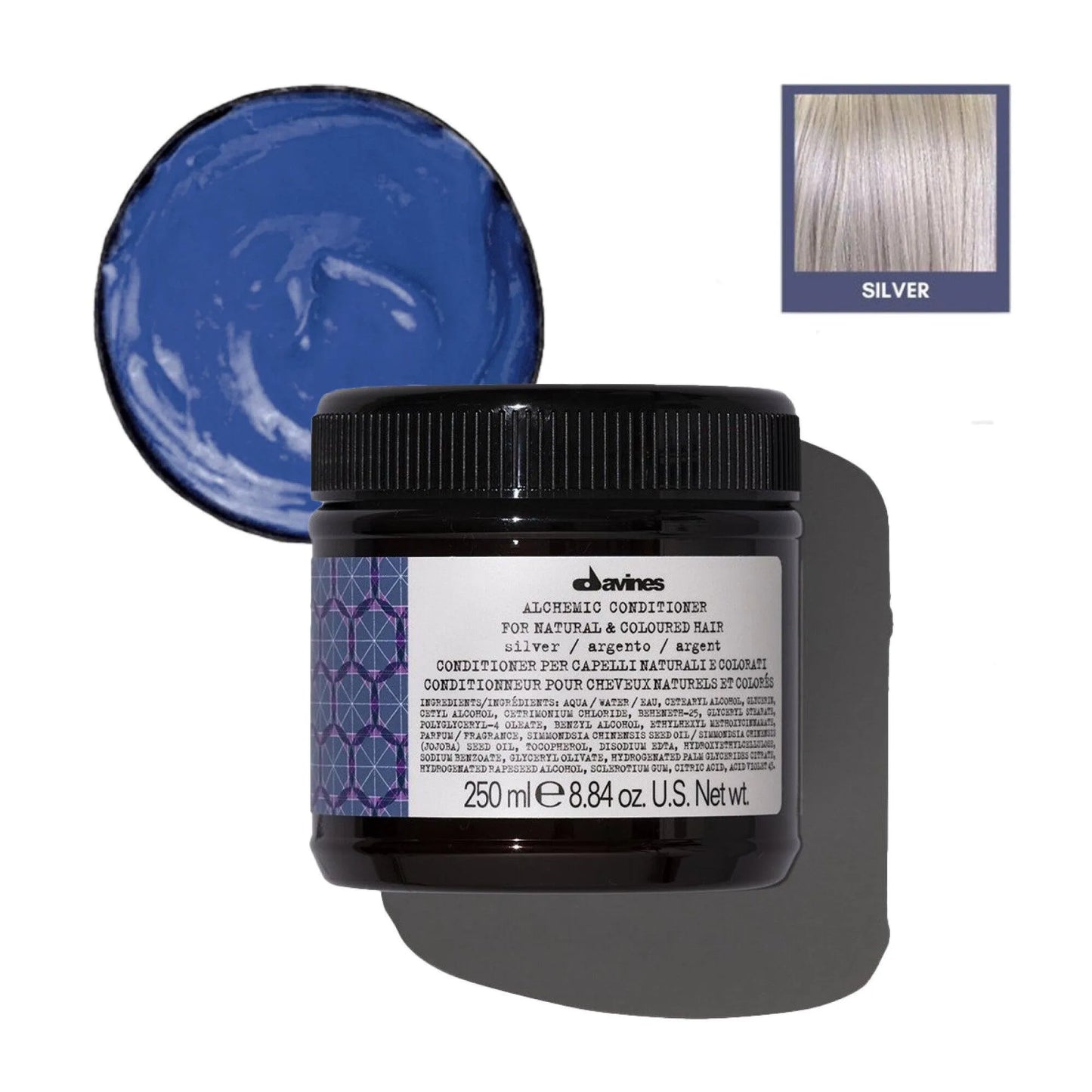 Davines - Alchemic Conditioner Silver - GOLDFARMACI