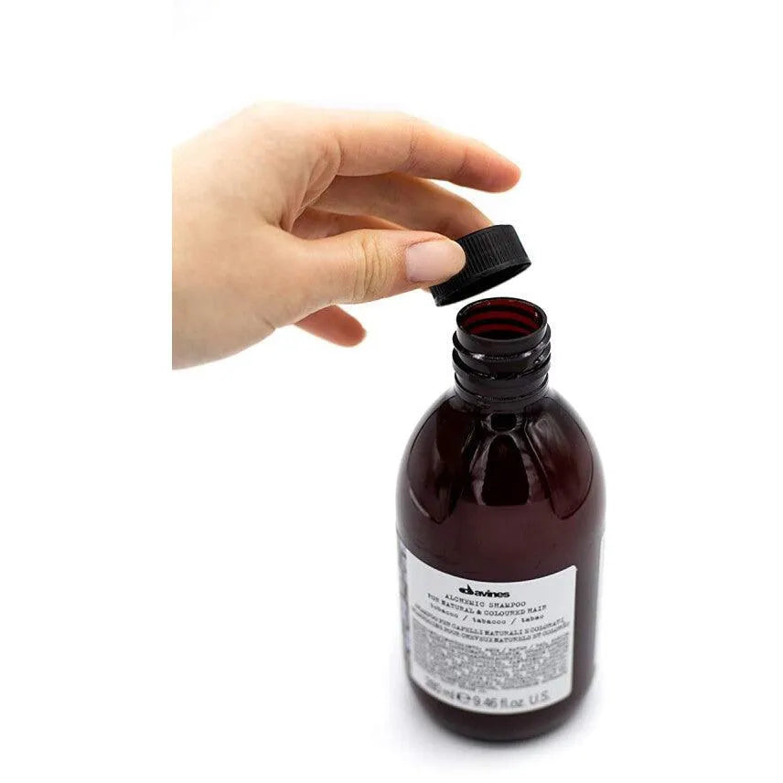 Davines - Alchemic Shampoo / Tobacco - GOLDFARMACI