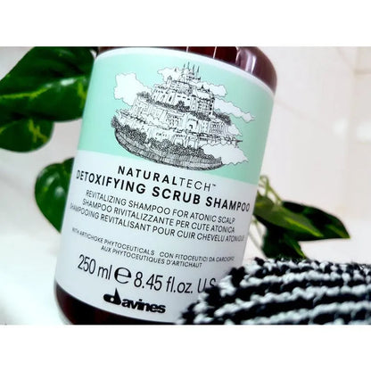 Davines - Detoxifying Scrub Shampoo - GOLDFARMACI