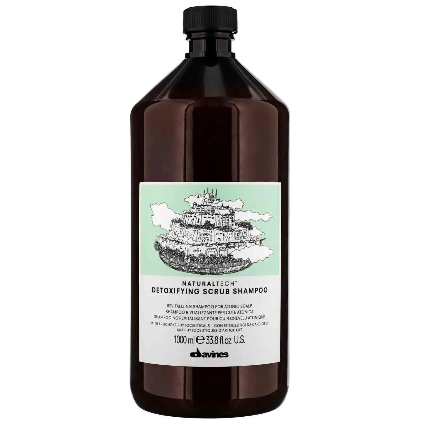 Davines - Detoxifying Scrub Shampoo - GOLDFARMACI