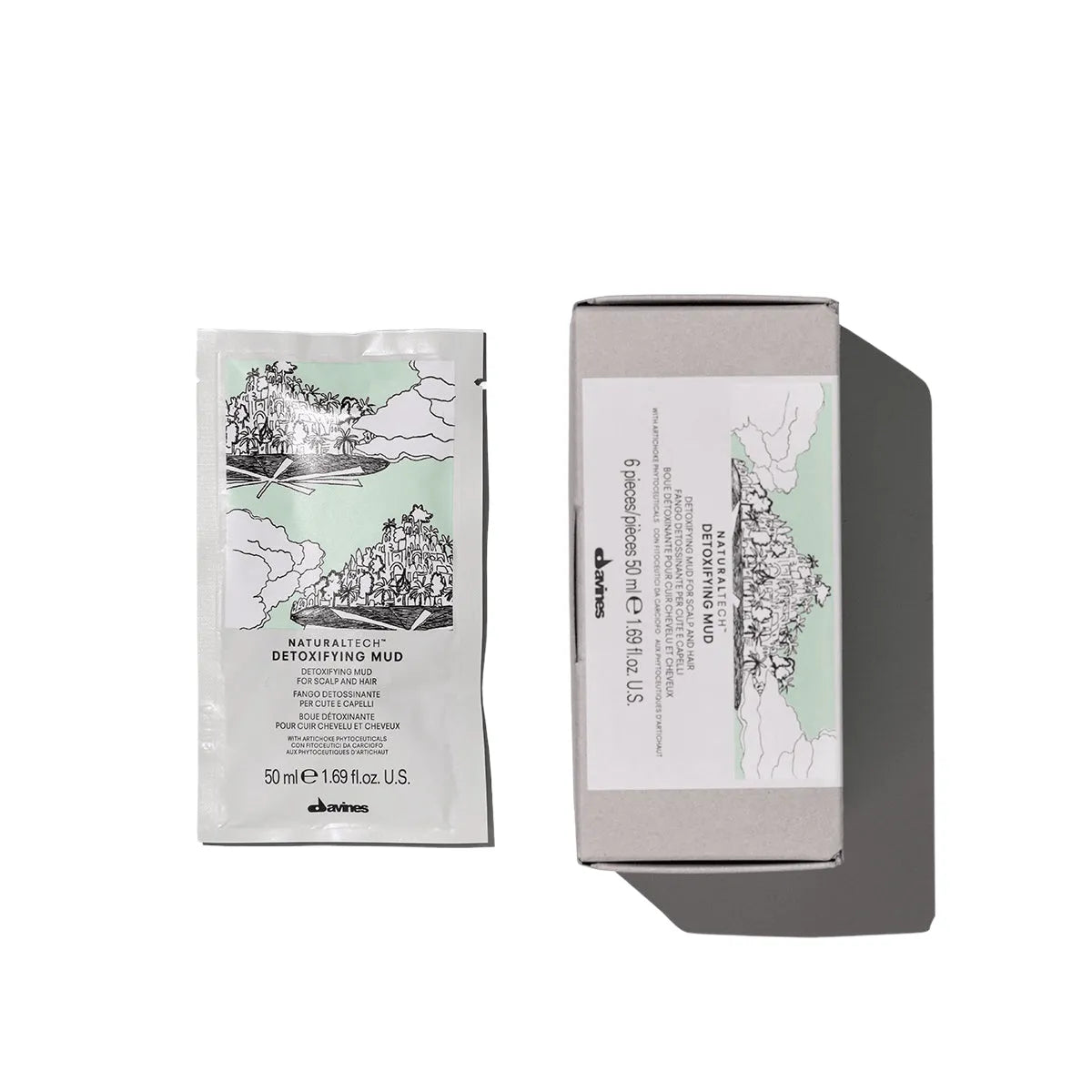 Davines - Detoxifyng Mud - GOLDFARMACI