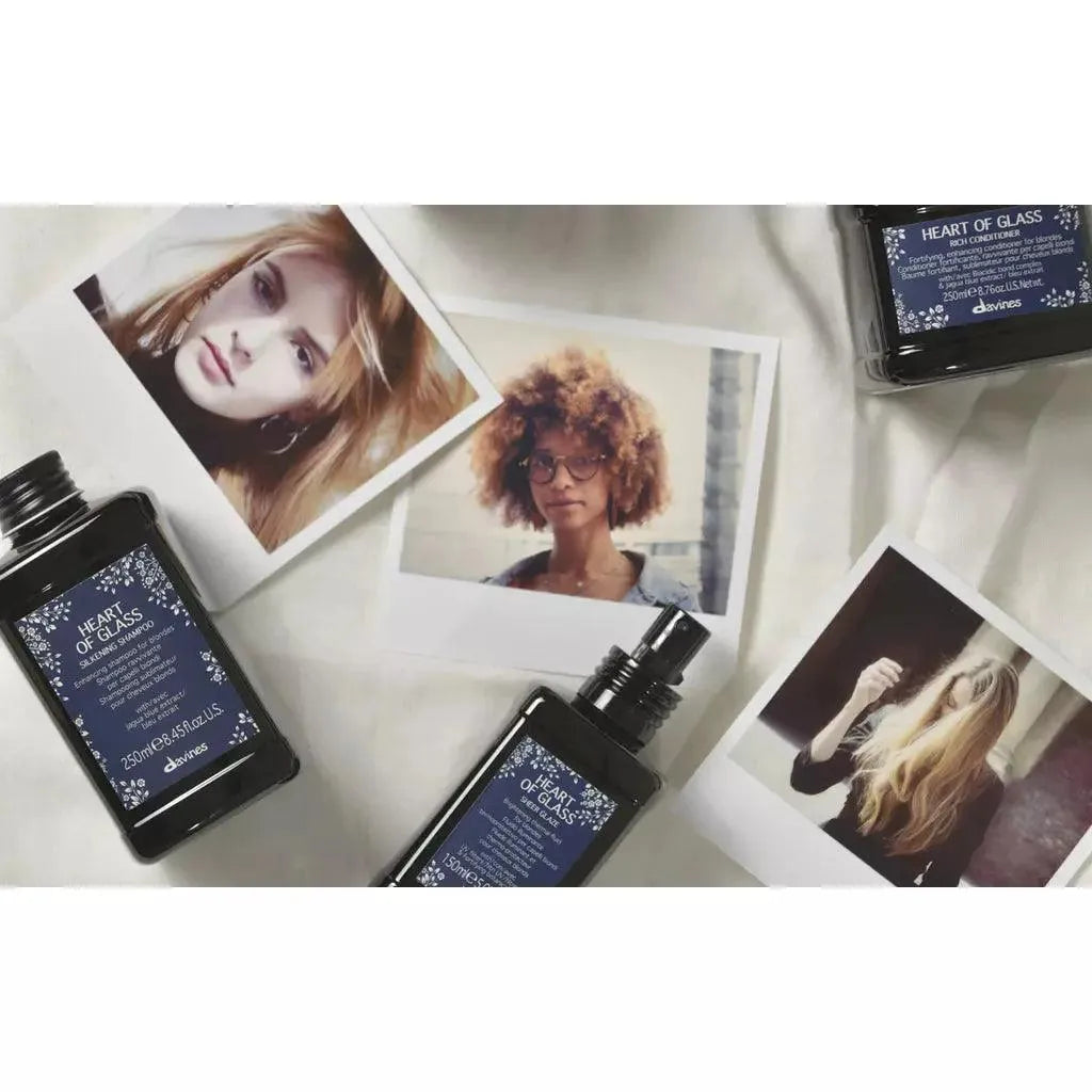 Davines - Heart Of Glass - Silkening Shampoo - GOLDFARMACI