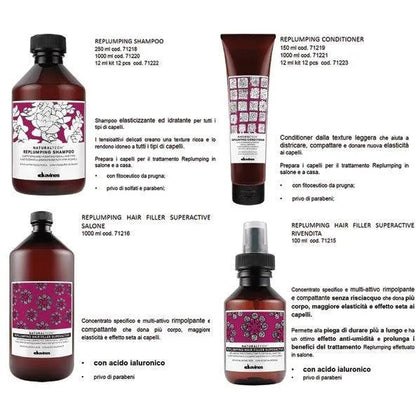 Davines - Replumping Shampoo - GOLDFARMACI
