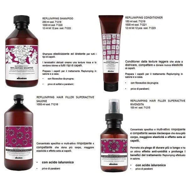 Davines - Replumping Shampoo - GOLDFARMACI