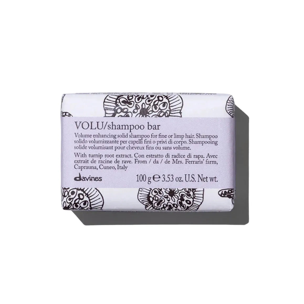 Davines - Volu Shampoo Bar - GOLDFARMACI